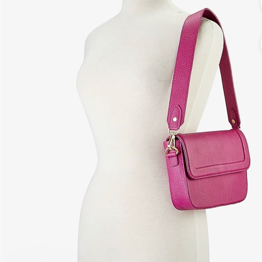 GiGi New York Margot Fuchsia Shoulder Bag-Like New! - Picture 3 of 7